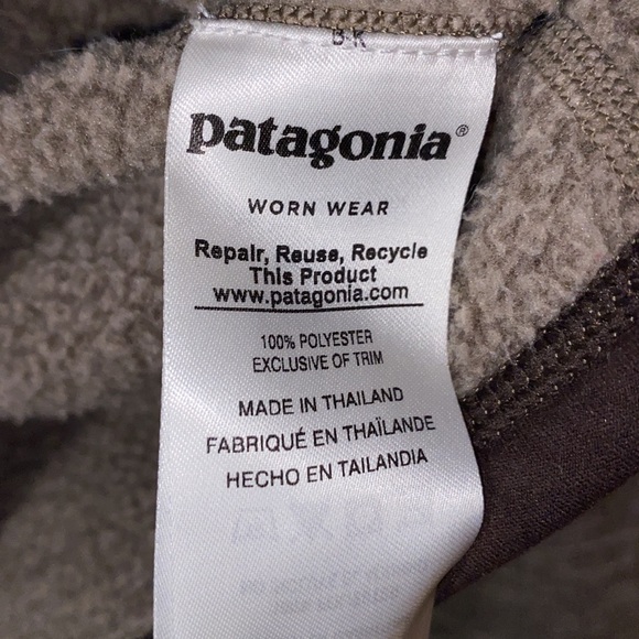 PATAGONIA BETTER SWEATER 1/4 ZIP FLEECE MEN'S Size XL - Picture 7 of 7